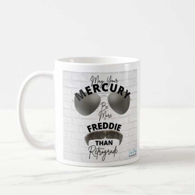 CANECA DE CAFÉ MERCURY RETROGRADE POR SARA PERRY (Esquerda)