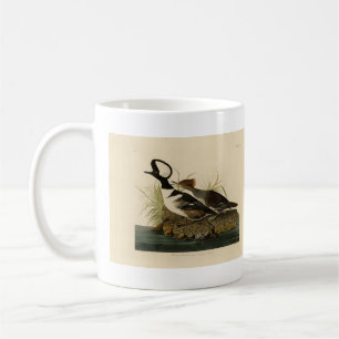 Caneca De Café Merganser encapuzado - das Aves da América de Audu
