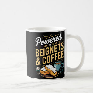 Caneca De Café Mergulhado Por Beignets E Café Divertido New Orlea