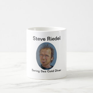 Caneca De Café Mergulhador Dourado do mar de Steve Riedel-Bering