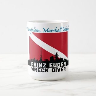 Caneca De Café Mergulhador Kwajalein Marshall Islands da