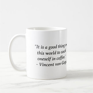 Caneca De Café Mergulhe-se no Café Van Gogh