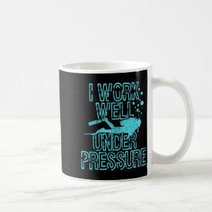 Caneca De Café Mergulho - Camiseta Divertida para Presente de Mer