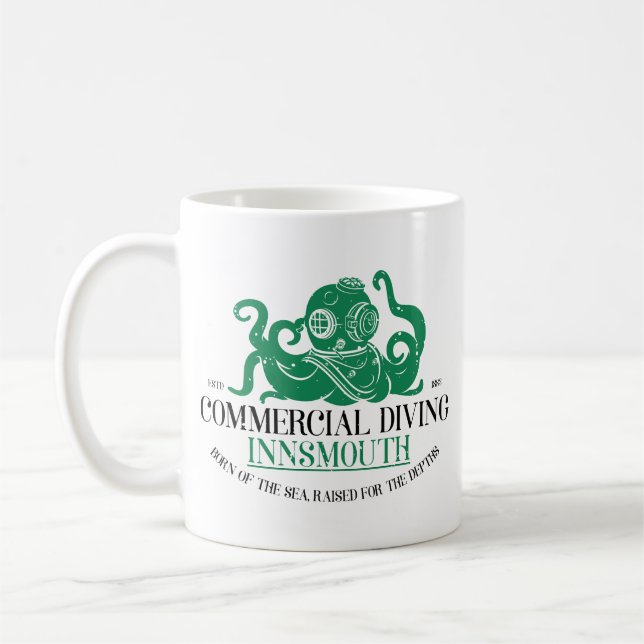 Caneca De Café Mergulho Comercial Innsmouth (Esquerda)