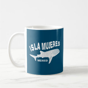 Caneca De Café Mergulho de Tubarão-Baleia Isla Mujeres