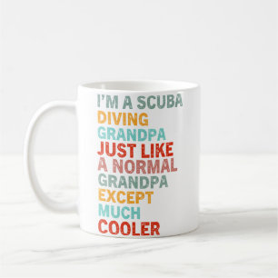 Caneca De Café Mergulho Engraçado Humor Sarcástico de Mergulhador