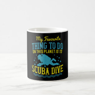 Caneca De Café Mergulho - Minha Coisa Favorita é Mergulho com Cil