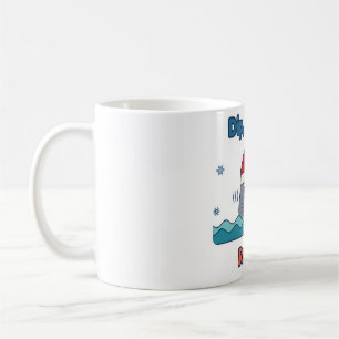Caneca De Café Mergulho Tremor Repita Copo de Foca Natação no Mar