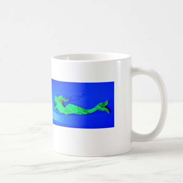 Caneca De Café mergulho verde (Direita)