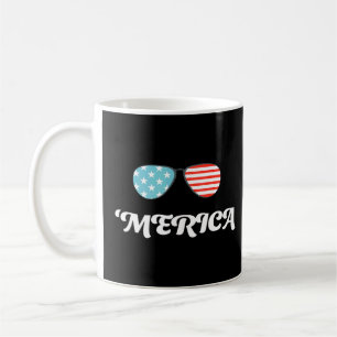 Caneca De Café Merica Freedom Usa Patriotic Vintage T-Shirt