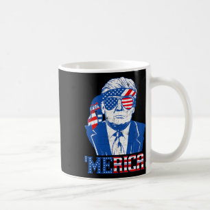 Caneca De Café Merica Trump Happy 4 De Julho Bandeira Americana T