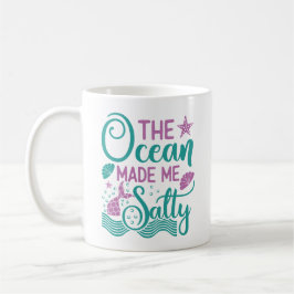 Caneca De Café Mermaid Café Mug | Sereia Mug | Presente de Verão 