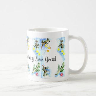 Caneca De Café Merry Christmas and a Happy Year New!