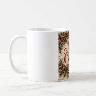 Caneca De Café Merry Christmas Farmhouse Sign