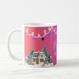 Caneca De Café Merry Christmas Festive Mug