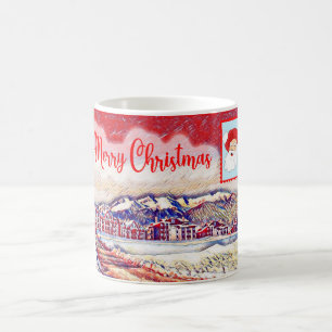 Caneca De Café Merry Christmas Holiday Mug