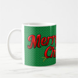 Caneca De Café Merry Christmas Knit Coffee Mug
