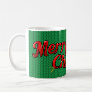 Caneca De Café Merry Christmas Knit Coffee Mug