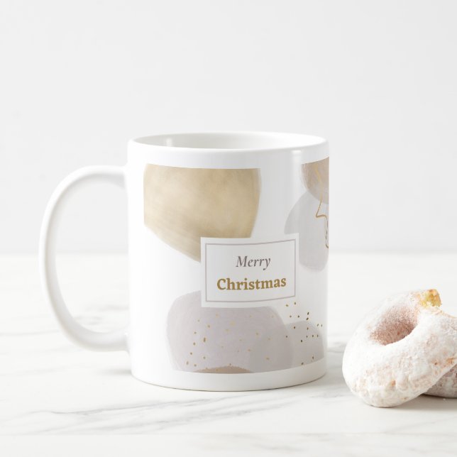 Caneca De Café Merry Christmas Mug (Com Donut)