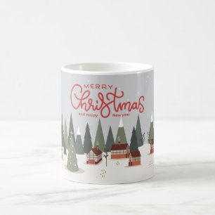Caneca De Café Merry Christmas Mug   Férias Festivas