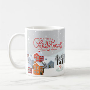 Caneca De Café Merry Christmas Mug Férias Festivas