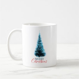 Caneca De Café Merry Christmas pine tree