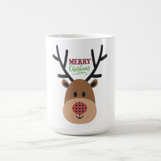 Caneca De Café Merry Christmas Reindeer
