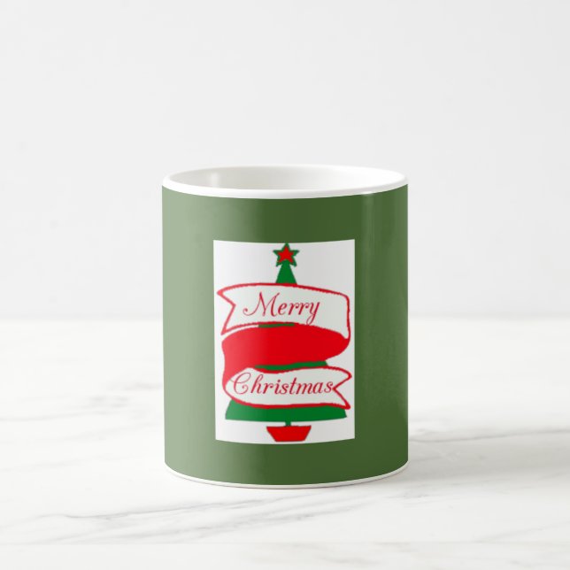 Caneca De Café Merry Christmas Tree Mug (Centro)