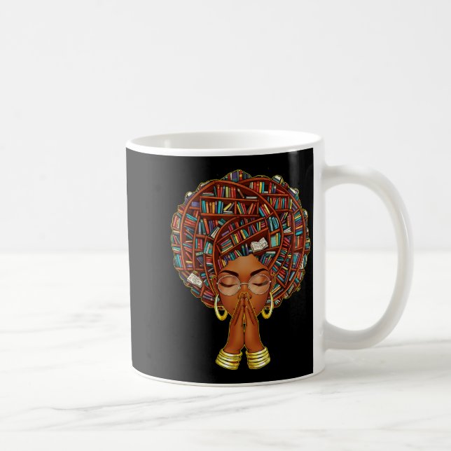 Caneca De Café Mês da História Afrodescendente Mulheres Meninas A (Direita)