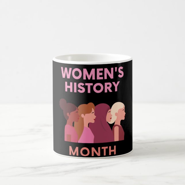 Caneca De Café Mês da História da Mulher (Centro)