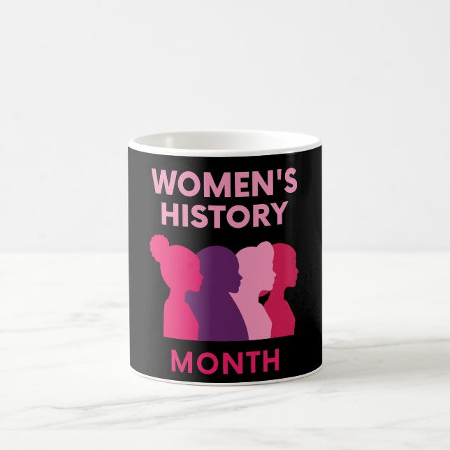 Caneca De Café Mês da História da Mulher (Centro)
