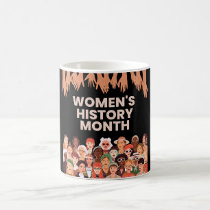 Caneca De Café Mês da História das Mulheres