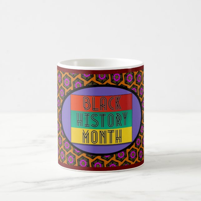 Caneca De Café Mês da História Negra (Centro)