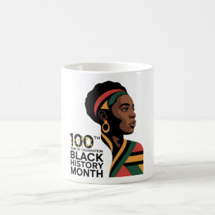 Caneca De Café Mês da História Negra – 100 Anos de Celebração