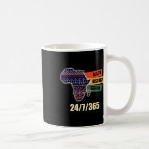 Caneca De Café Mês da História Negra 247365 Camisa Orgulho Afro-A