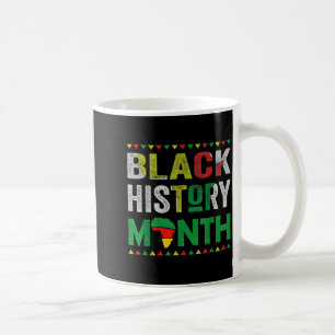 Caneca De Café Mês da História Negra 365 Especial Patriótico Afro