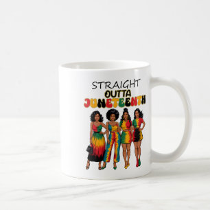 Caneca De Café Mês da História Negra Afro-Americano Juneteenth Gi