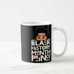 Caneca De Café Mês da História Negra das Crianças Príncipe Melani