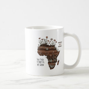 Caneca De Café Mês da História Negra Inspirador Diversidade Equid