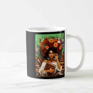 Caneca De Café Mês da História Negra Menina Afro Negra Mulheres L