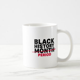 Caneca De Café Mês da História Negra Período Homens Afro-American