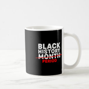 Caneca De Café Mês da História Negra Período Homens Afro-American