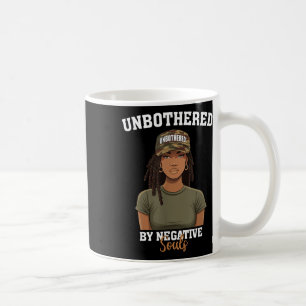 Caneca De Café Mês da História Negra Sem Interesse Por Almas Nega