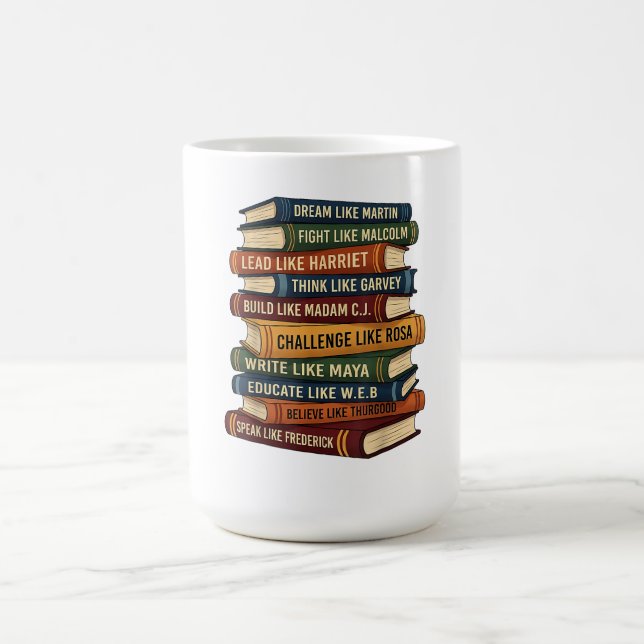 Caneca De Café Mês da História Negra Sonho (Centro)