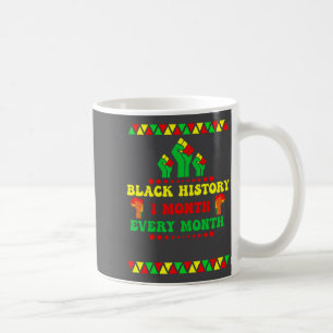 Caneca De Café Mês da História Negra Todo Mês