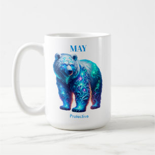 Caneca De Café Mês de Nascimento do Urso Animal