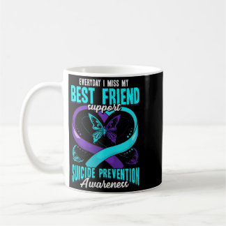 Caneca De Café Mês de Prevenção e Conscientização do Amigo da Saú