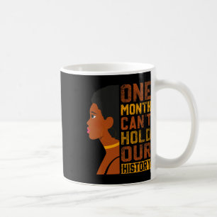 Caneca De Café Mês não pode manter nossa história negra América