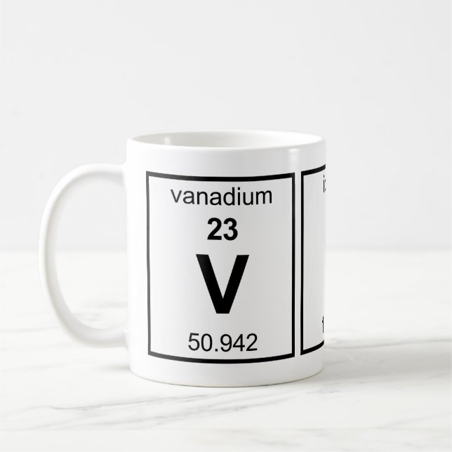 Caneca De Café Mesa periódica VIP (Esquerda)