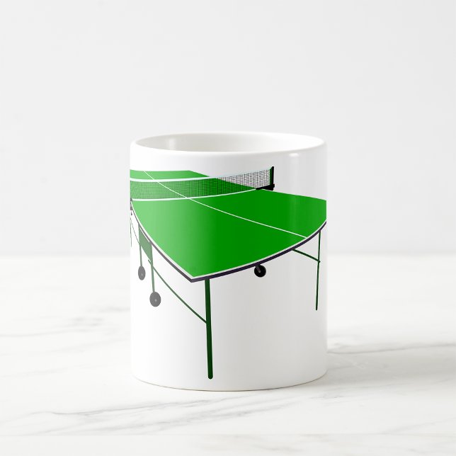 Caneca De Café Mesa Ping Pong (Criador carregado)